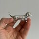 Lot de 6 porte-couteaux chien