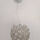 Space Age aluminium lamp