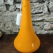 Suspension opaline orange vintage