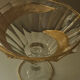 Coupe cristal et or