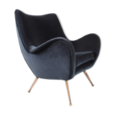 Sculptural armchair of Melchiorre Bega of 1955