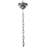 Fume’ and opalino “tronchi” murano glass chandelier d50 by simoeng