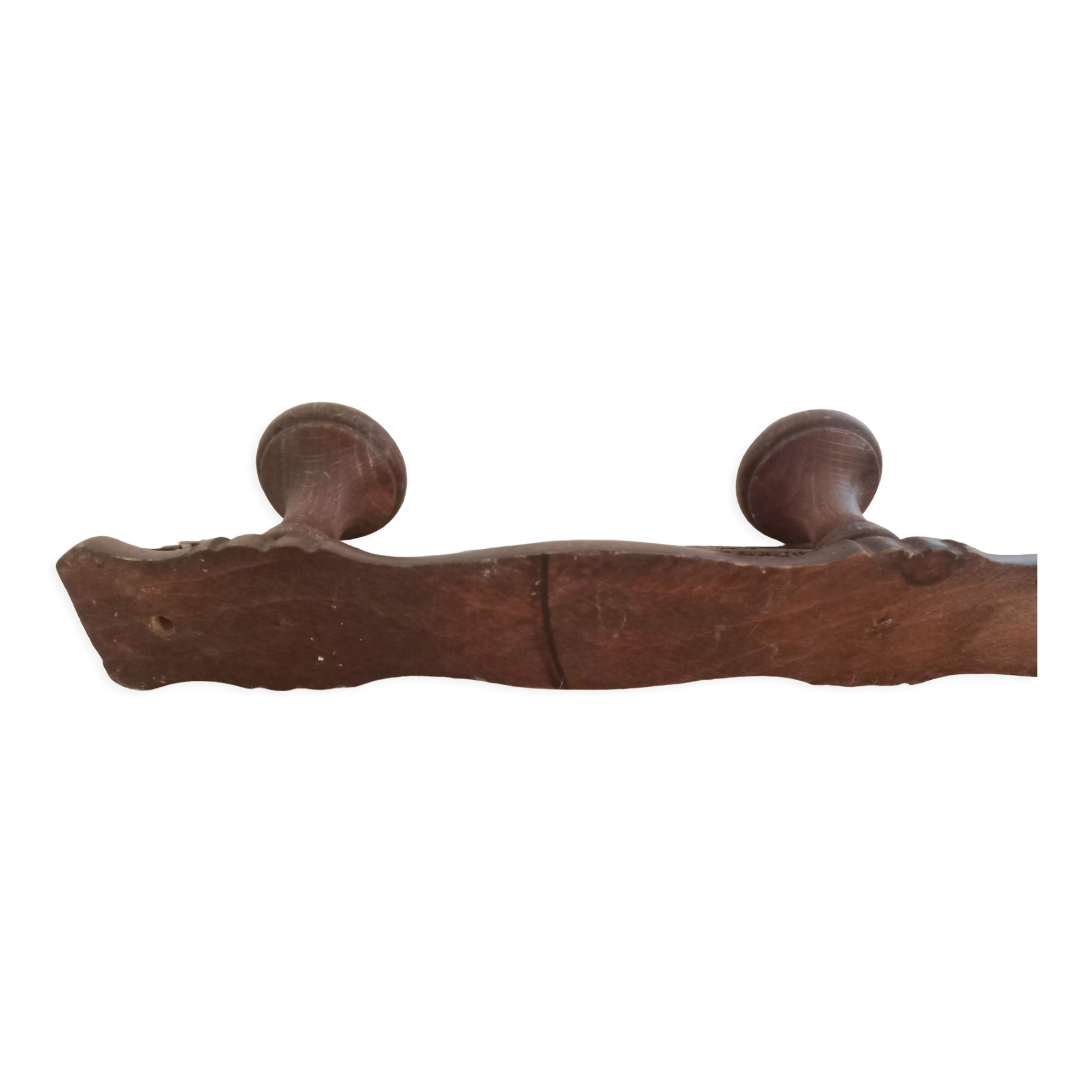 Wooden wall hook