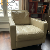 Habitat x Matthew Hilton leather armchair