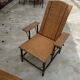 Old rattan armchair