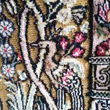 Tapis Hereke soie et fil d'or