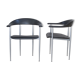 Armrest chairs by Fasem Italia 1980