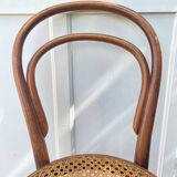 Thonet bistro chair in wood and cane