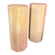 Vintage travertine columns / pedestals, 1970s, Italy