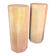 Vintage travertine columns / pedestals, 1970s, Italy