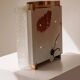 Vintage wall light Doria Leuchten with frosted glass tubes.