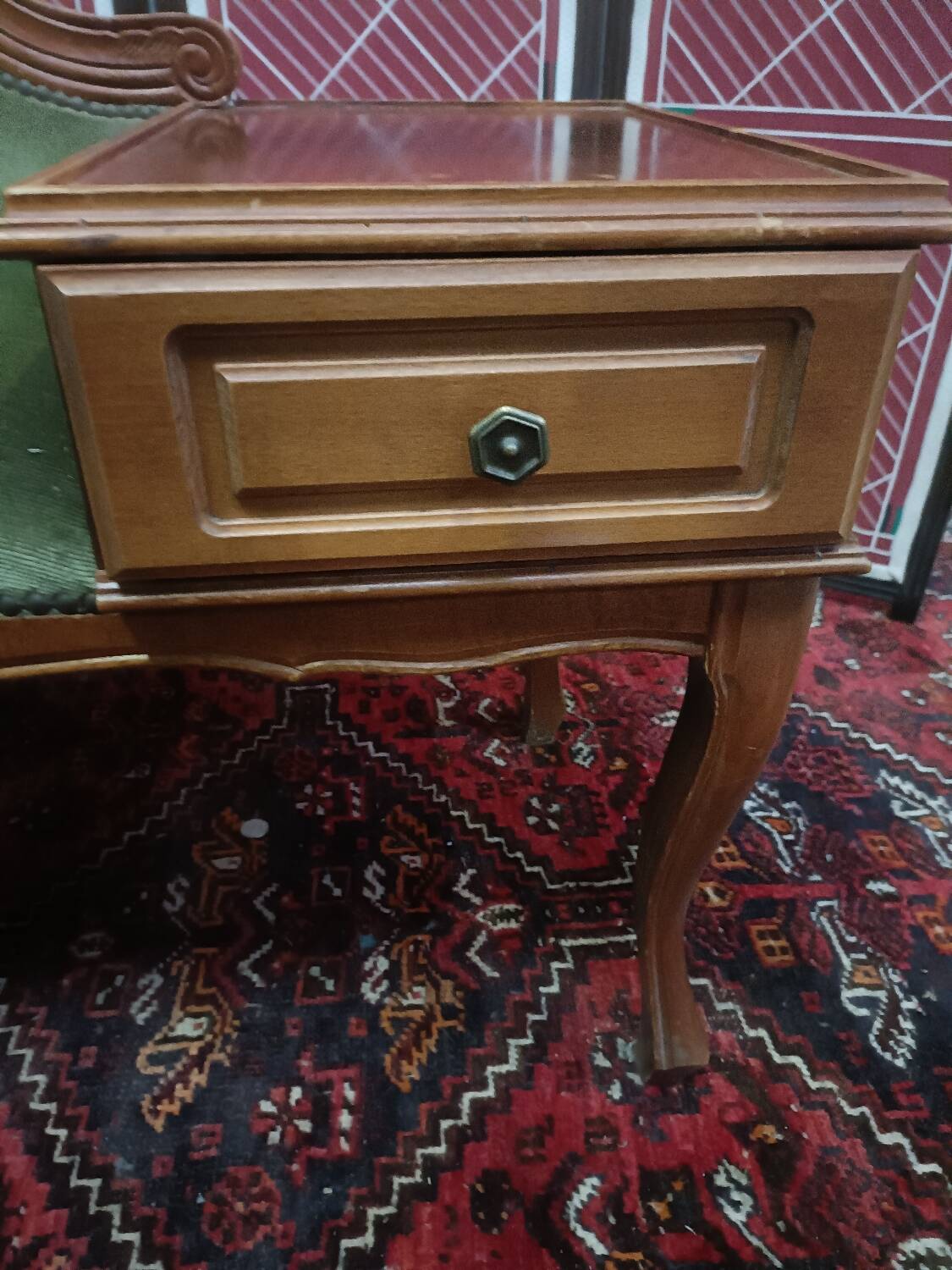 Vintage telephone bench