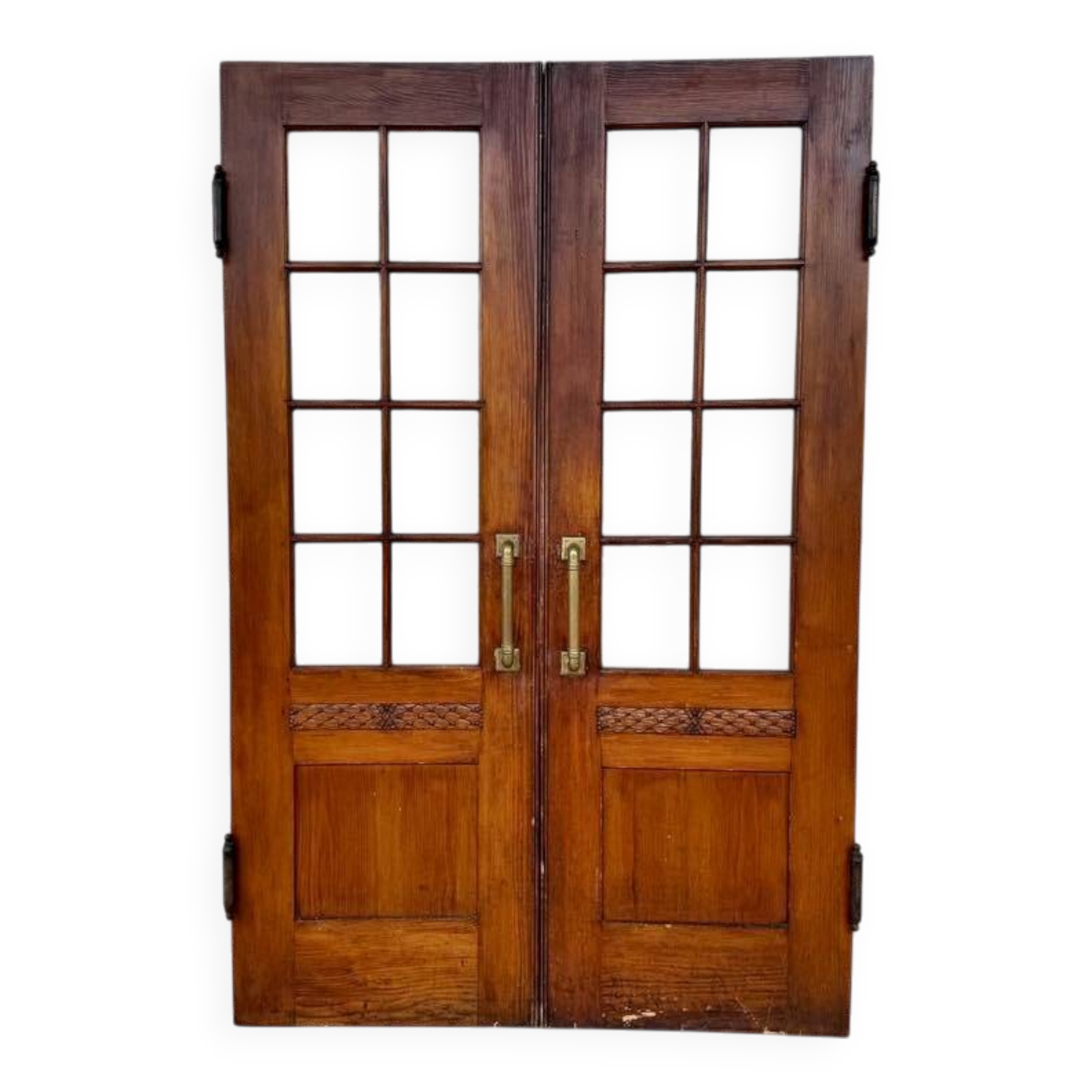 Pair of Art Deco bistro swing doors