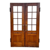 Pair of Art Deco bistro swing doors