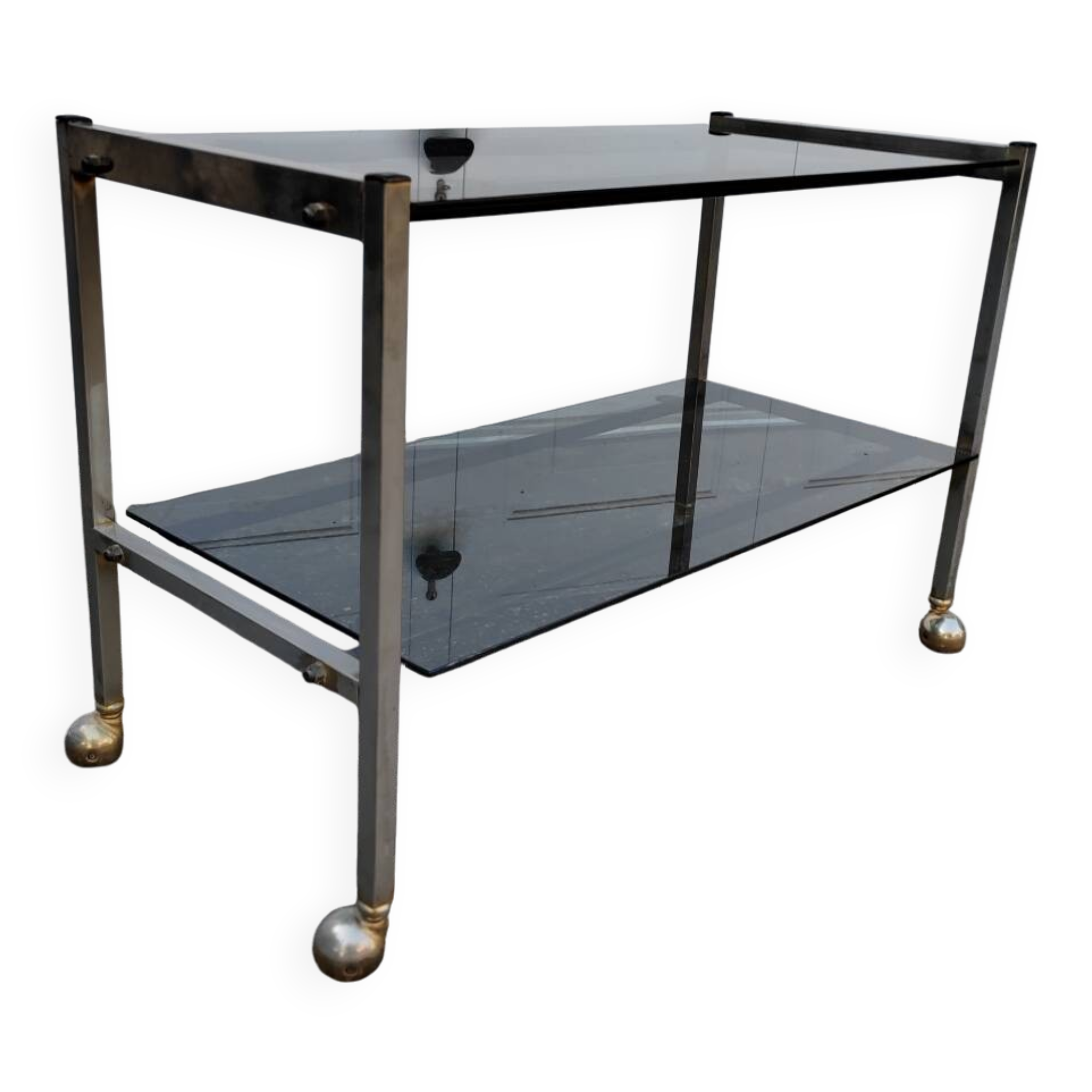 Desserte meuble TV vintage 70