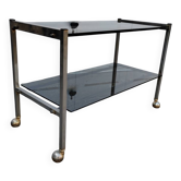 Vintage 70s TV cabinet trolley