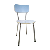 Blue formica chair