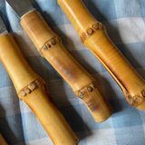 Ensemble de couverts en bambou 70