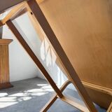 Oval coffee table beech 1980 Aalto Ikea