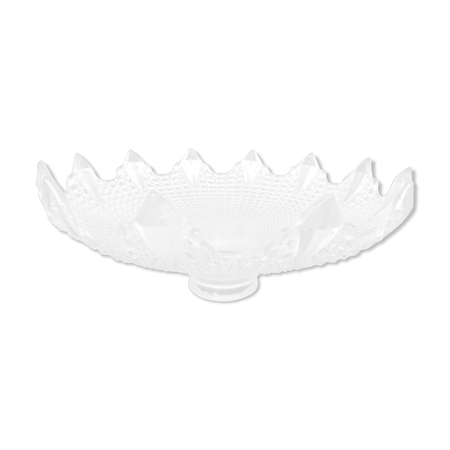 molded glass lampshade