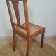 Restyled art deco canned chair