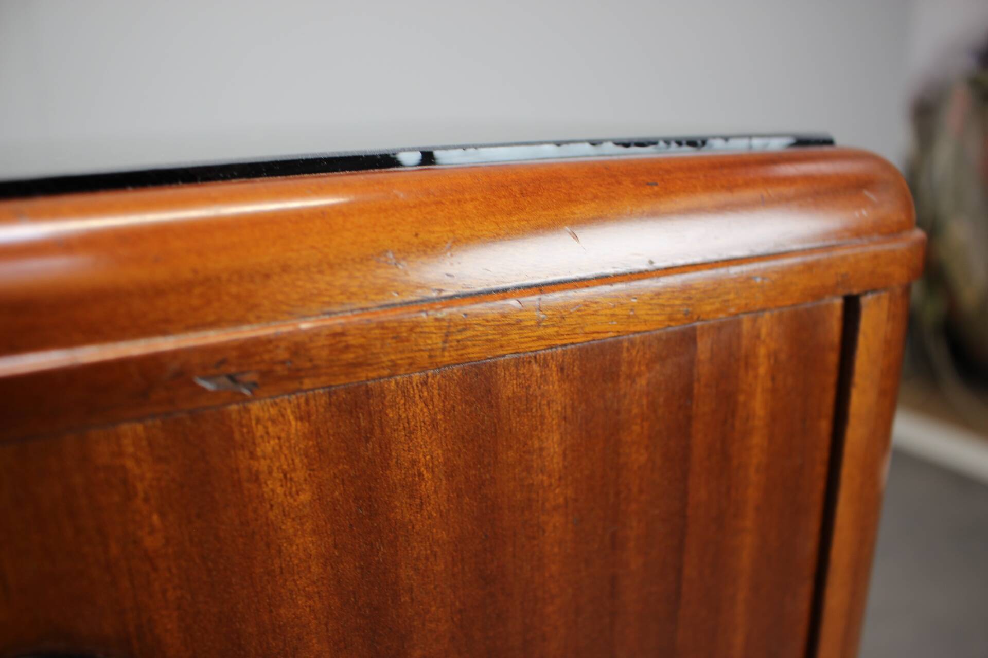 Art Deco Pair of Bedside Tables, 1930s, Czechoslovakia