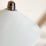 Sky blue metal pendant light