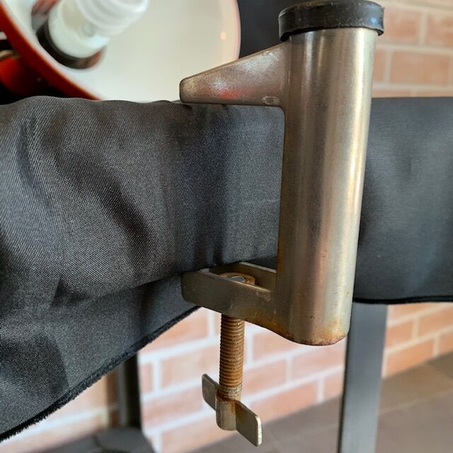 Ledu Suede architect lamp 1960