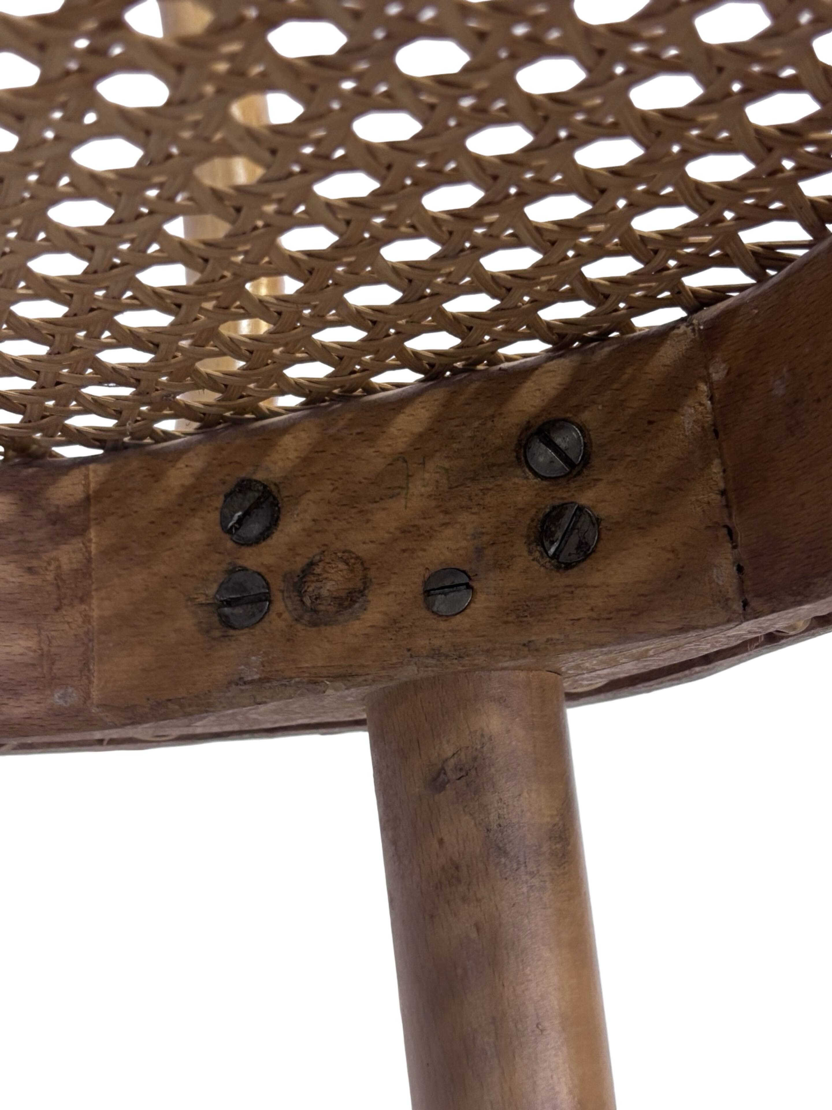 Chaise vintage modèle 811 / Chaise de Prague par Josef Hoffmann pour Ligna FMG 1950