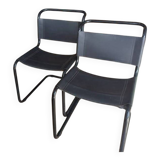 Pair of Bauhaus Thonet S33 chairs