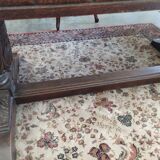 Rectangular table with extensions