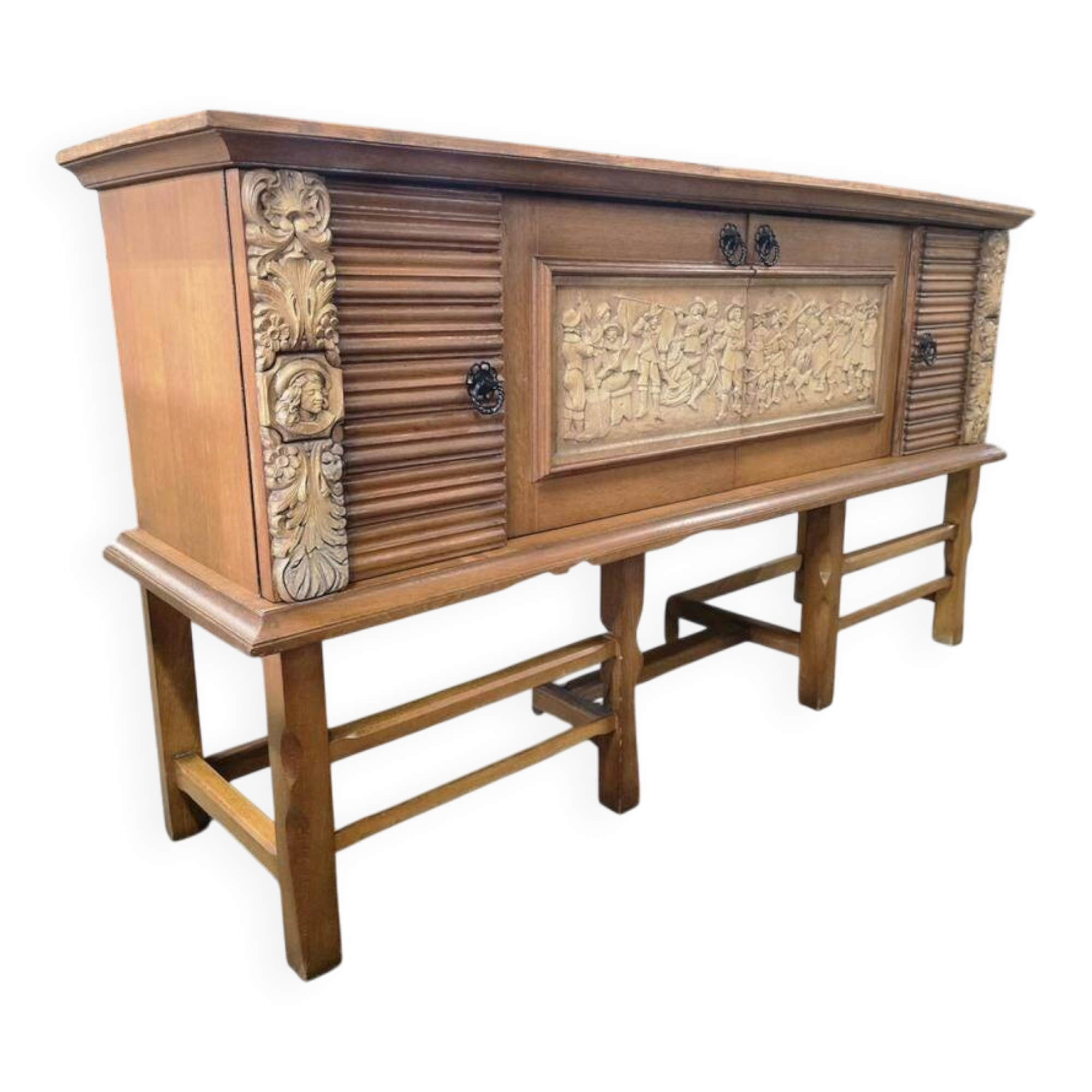 Buffet art déco vintage / commode 'Jacques Klein'