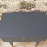 Grey vintage bedside table