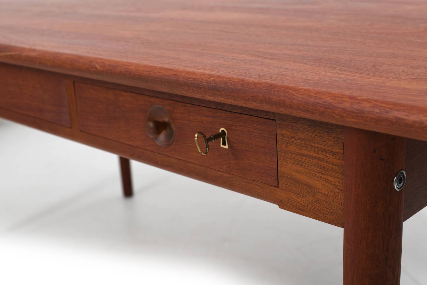 Rare Hans J. Wegner PP-312 Teak Desk 1960s.