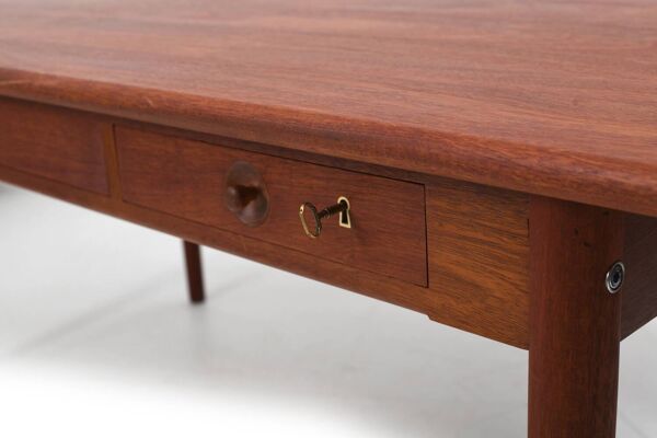 Bureau en teck Hans J. Wegner PP-312, années 1960
