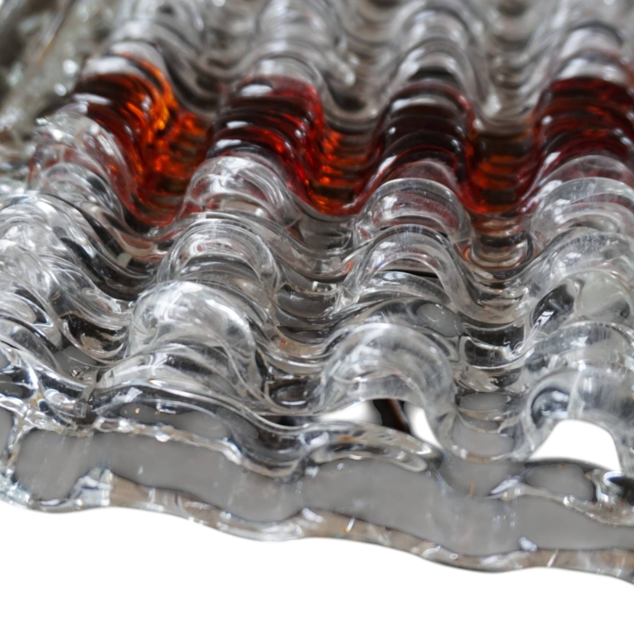 Poliarte Brutalist Wall Lamp by Albano Poli, 1970