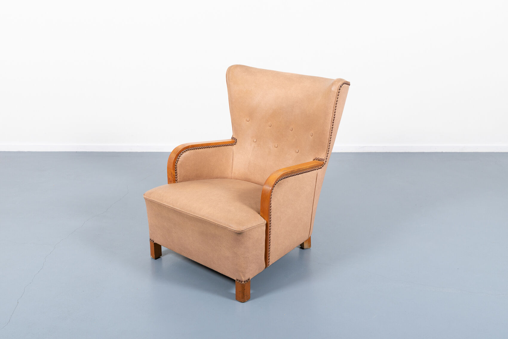 Scandinavian lounge armchair Sweden 1950s