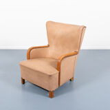 Scandinavian lounge armchair Sweden 1950s