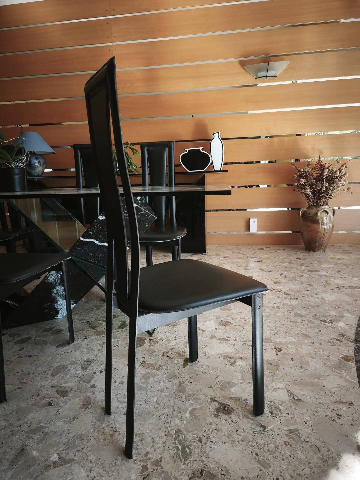 Chaises pl2 roche bobois x8