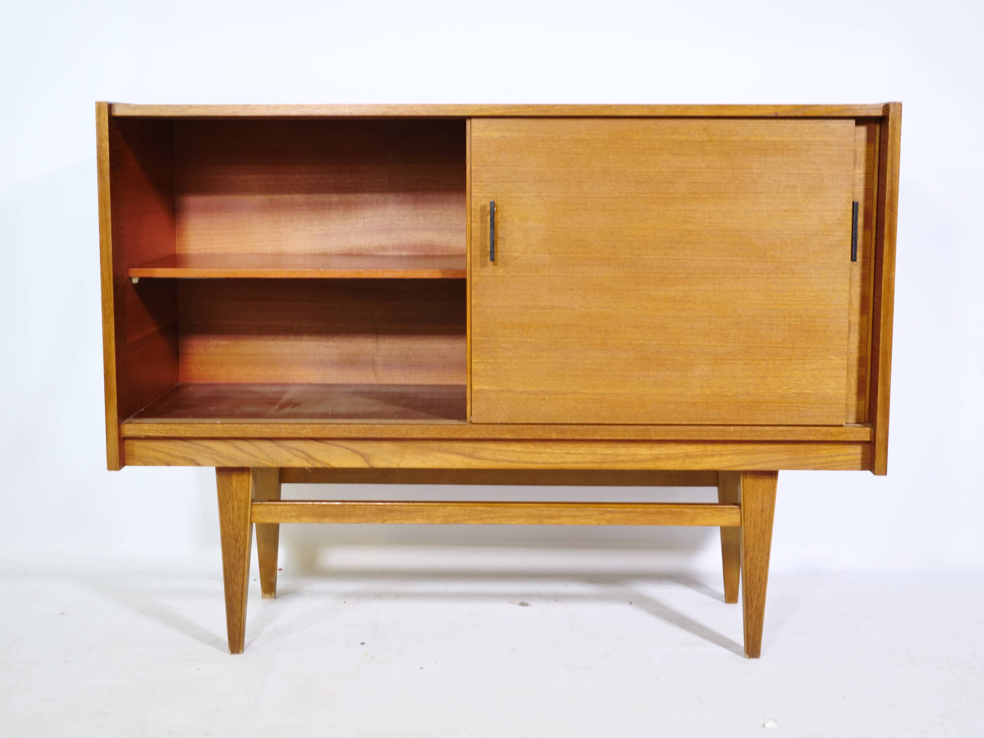 Mid-Century Teak Design Sideboard by Schwaco Möbel, Germany, 1960s