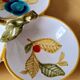 Italian ceramic aperitif serving bowl