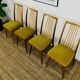 Serie de 4 chaises scandinaves