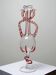 Vintage Murano blown glass soliflore vase 50-60 Filigrana/Zanfirico