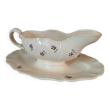Antique sauce boat from Digoin and Sarreguemines