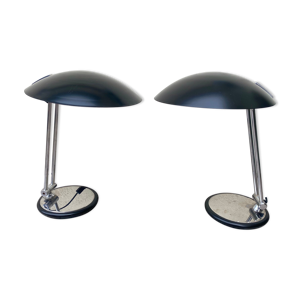 paire de lampes aluminor
