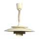 White metal hanging lamp 1970