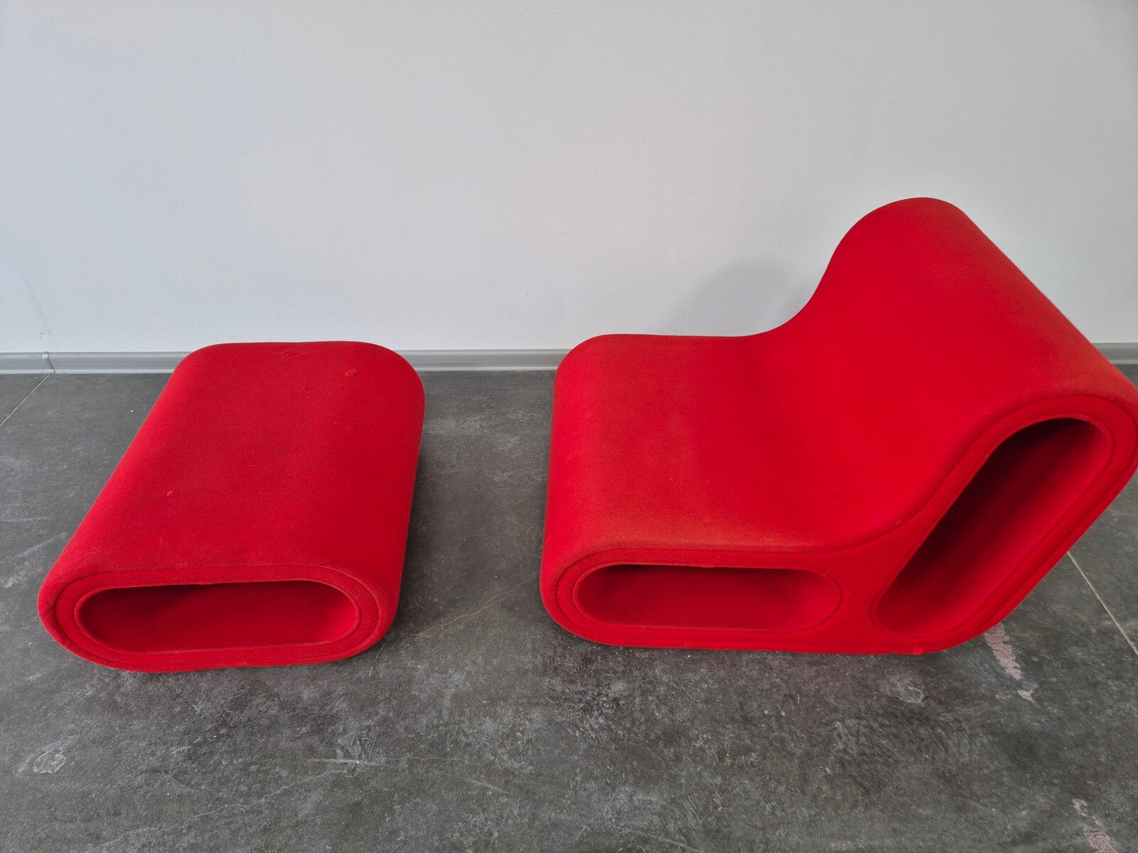 Set of Other One lounge chair with ottoman by Leif Jörgensen for Hay, 2004