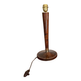 Vintage Mazda type wooden lamp 38cm