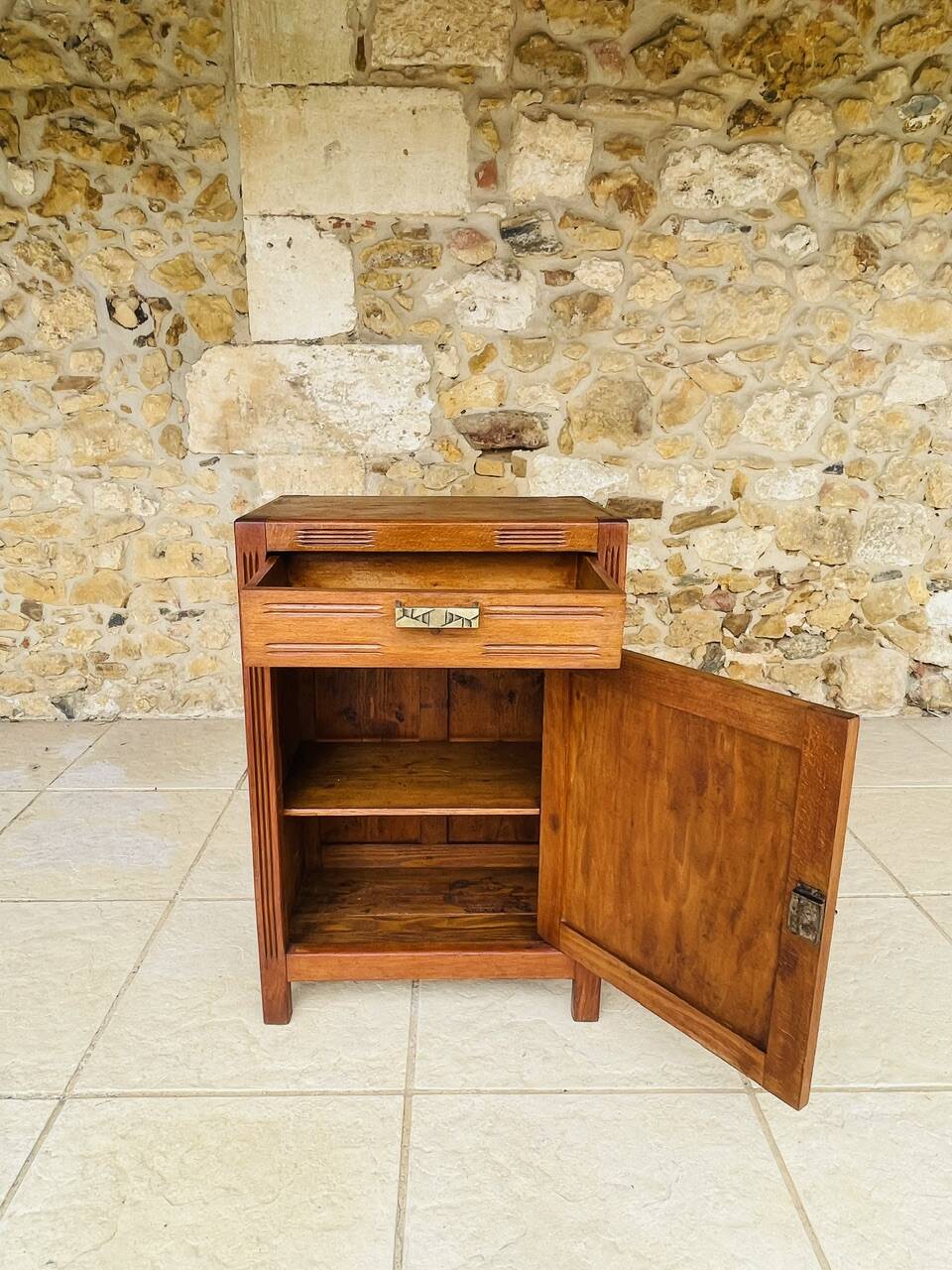 Art Deco walnut storage furniture, 1930s