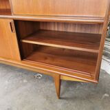 Scandinavian teak bookcase